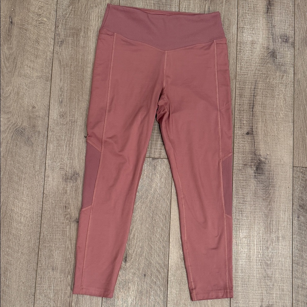 Pink Victoria Secret COZY High-Waisted Leggings Size Medium